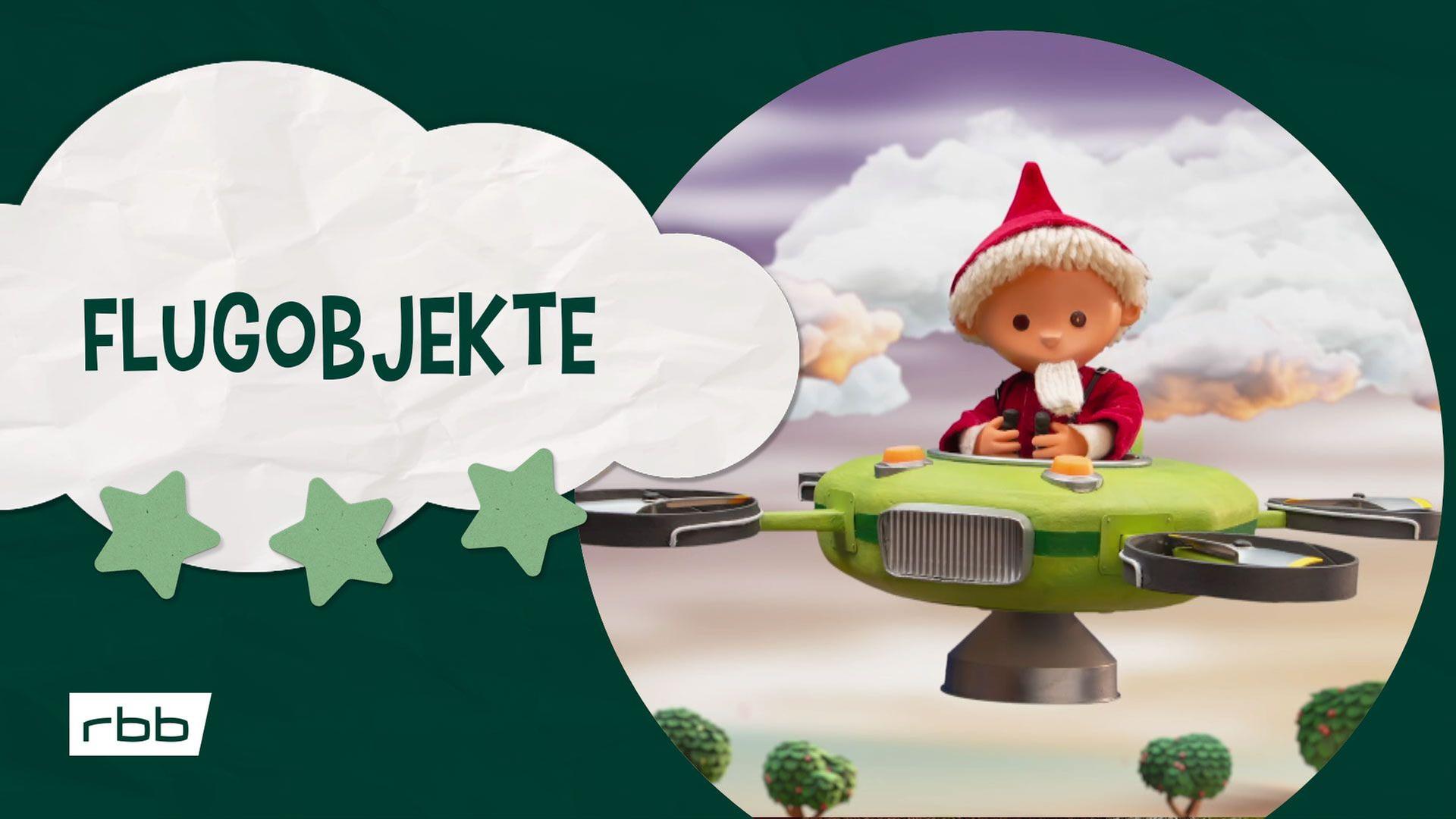 Sandmännchen Fahrzeuge: Flugobjekte - Unser Sandmännchen