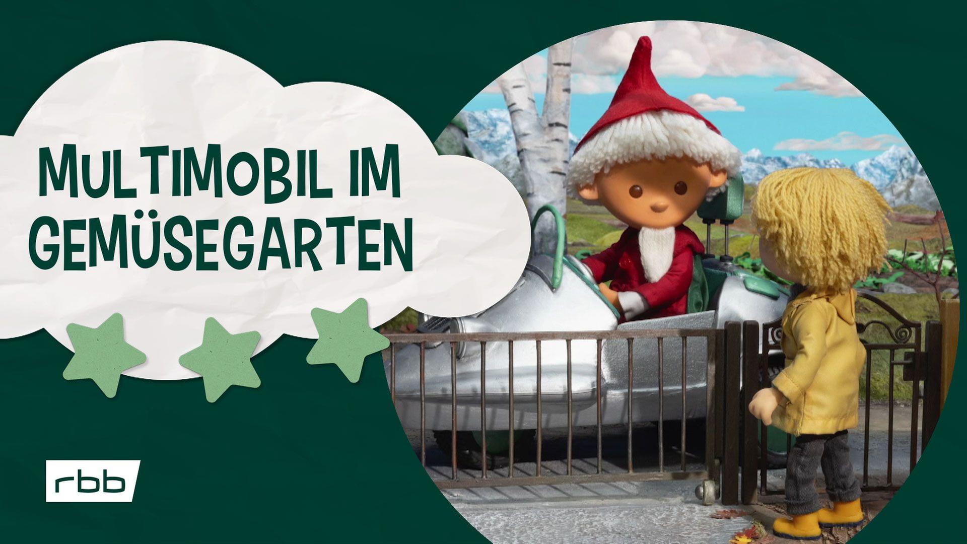 Sandmännchen Rahmengeschichten: Multimobil im Gemüsegarten - Unser Sandmännchen