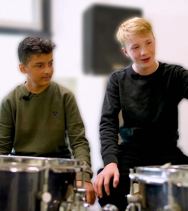 Schlagzeug: Drum-Session live