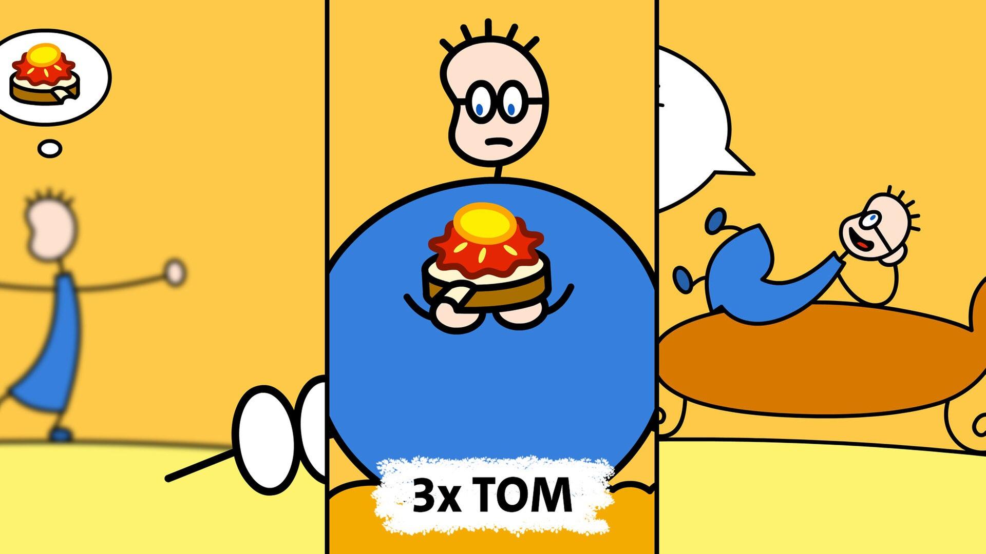 TOM ohne Brille / TOM wird dick / TOM und der Herr Doktor