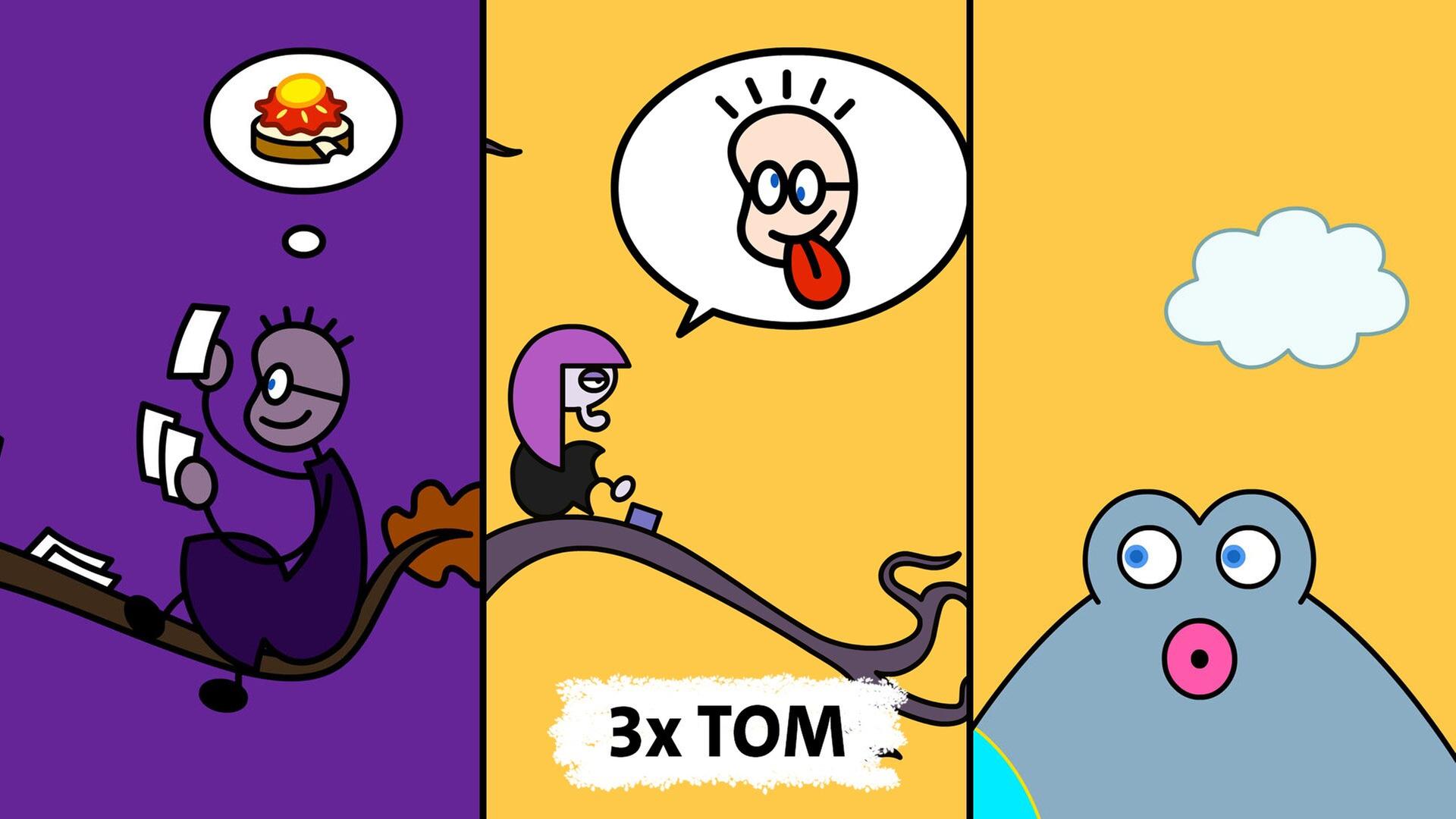 TOM und das arme kleine Mädchen / TOM ist doof/ TOMs Ballonfahrt