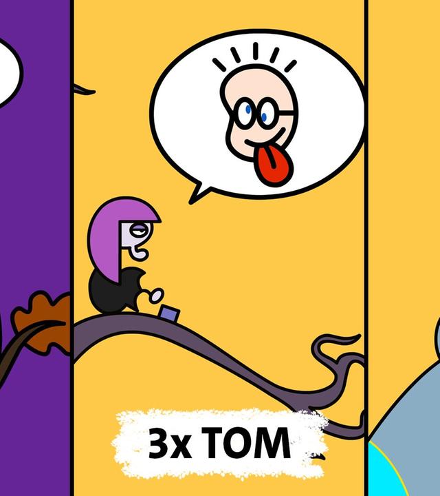 TOM und das arme kleine Mädchen / TOM ist doof/ TOMs Ballonfahrt