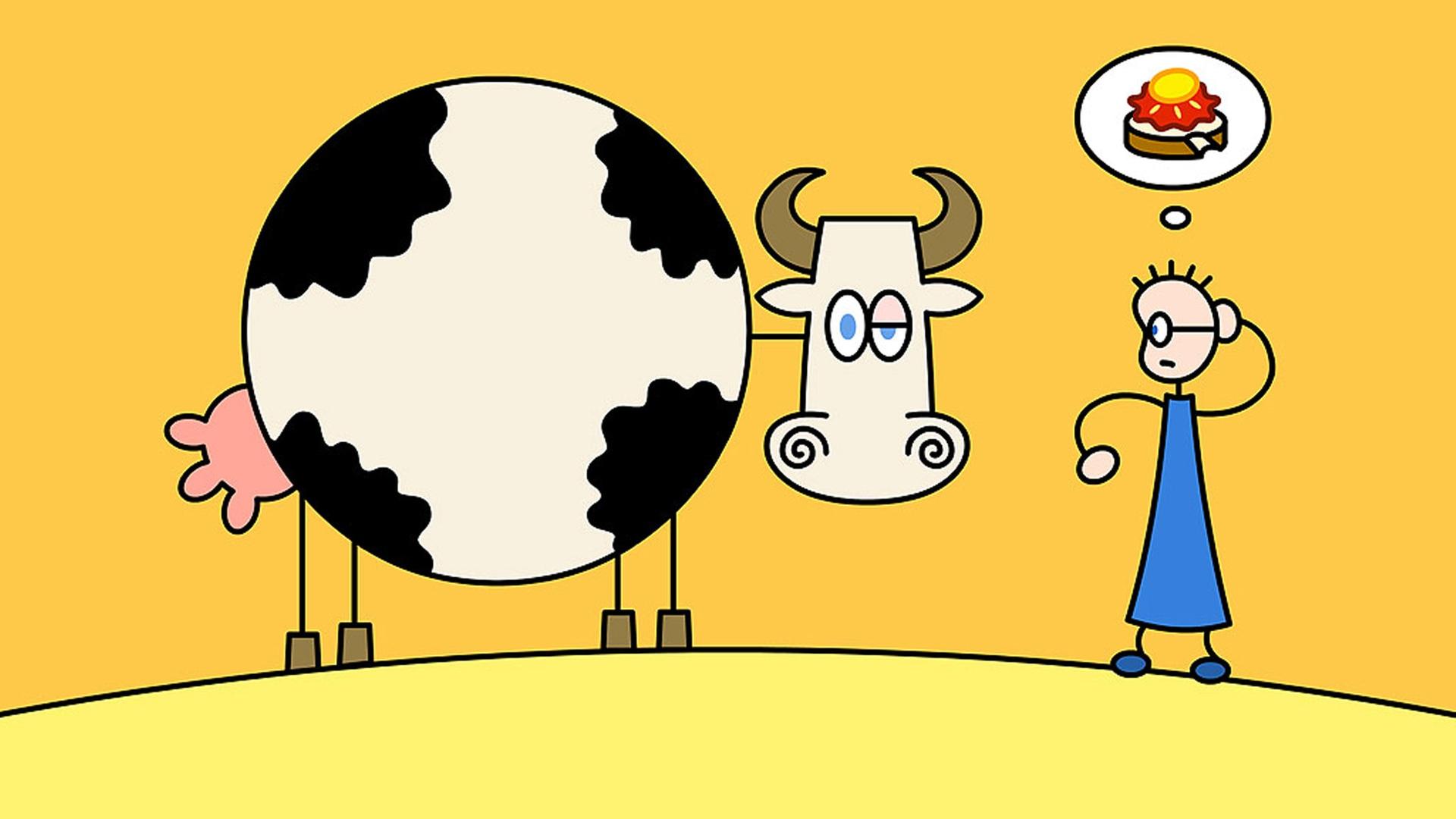 TOM und die dicke Luisa die Kuh