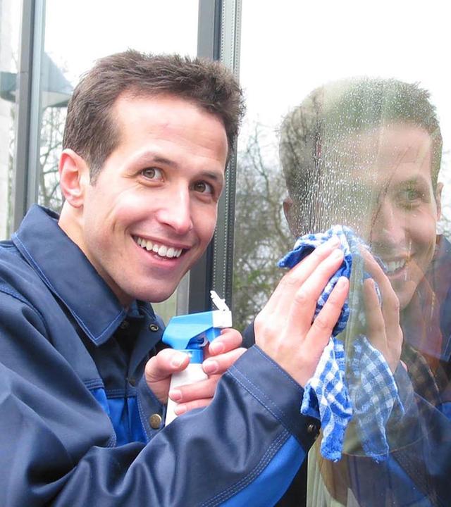 Wer macht das Glas klar?