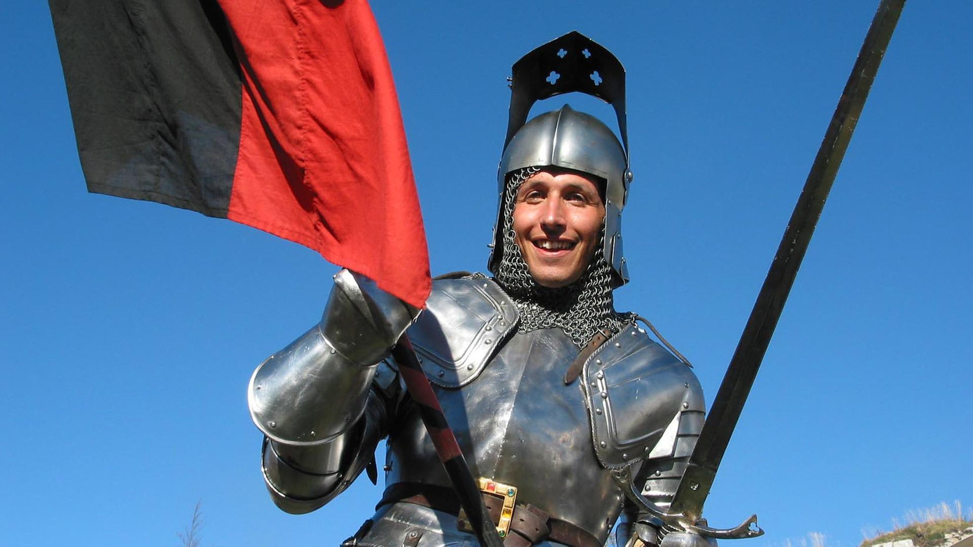 Wie kam der Ritter in die Rüstung?