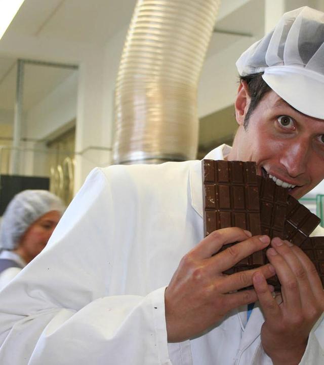 Wie kommt die Schoko in den Laden?