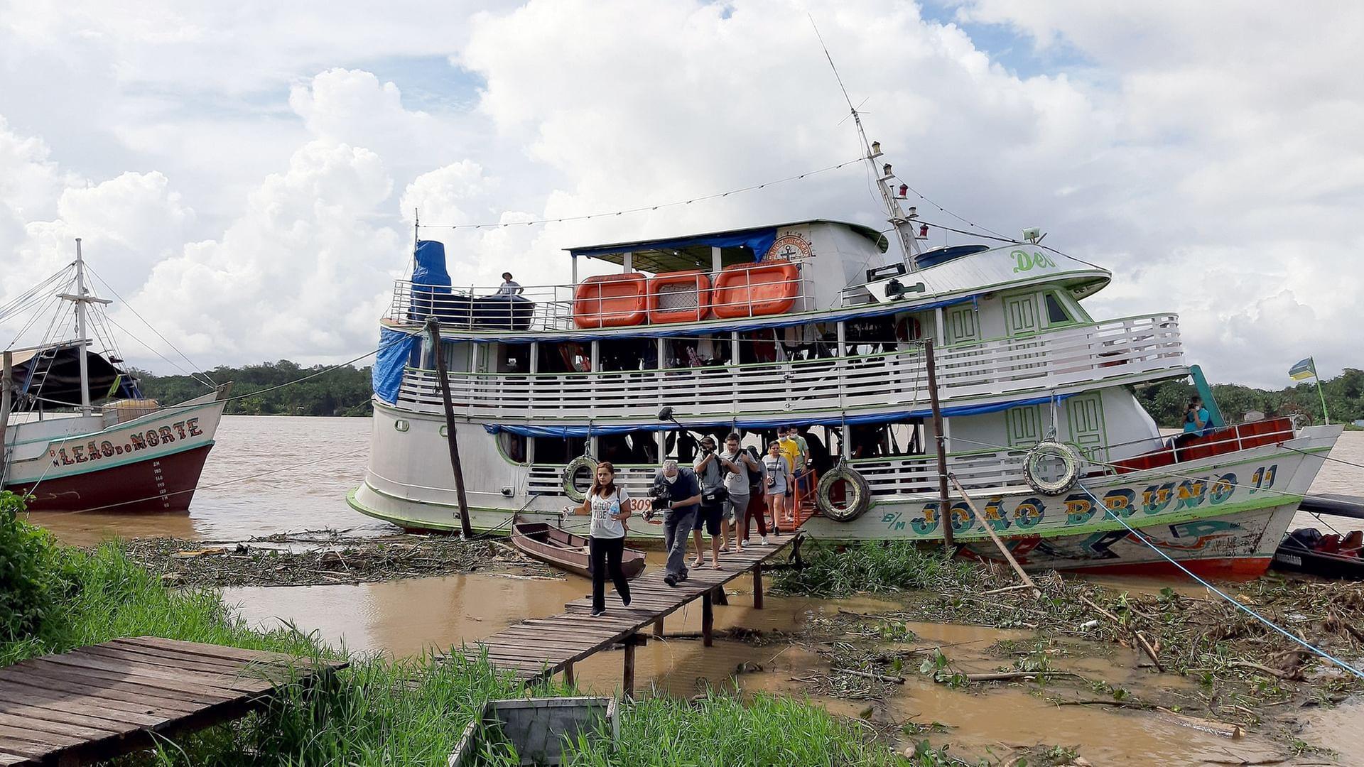360 Reportage - Das Gerichtsschiff vom Amazonas