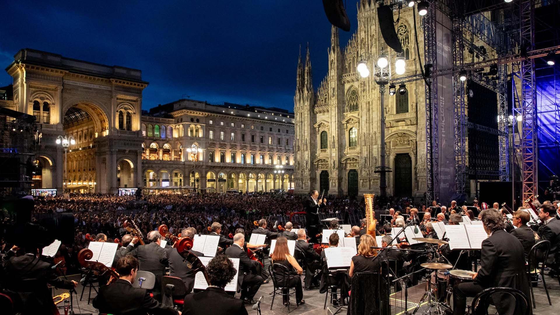 Concerto per Milano 2026 - Sommernachtskonzert vom Mailänder Domplatz