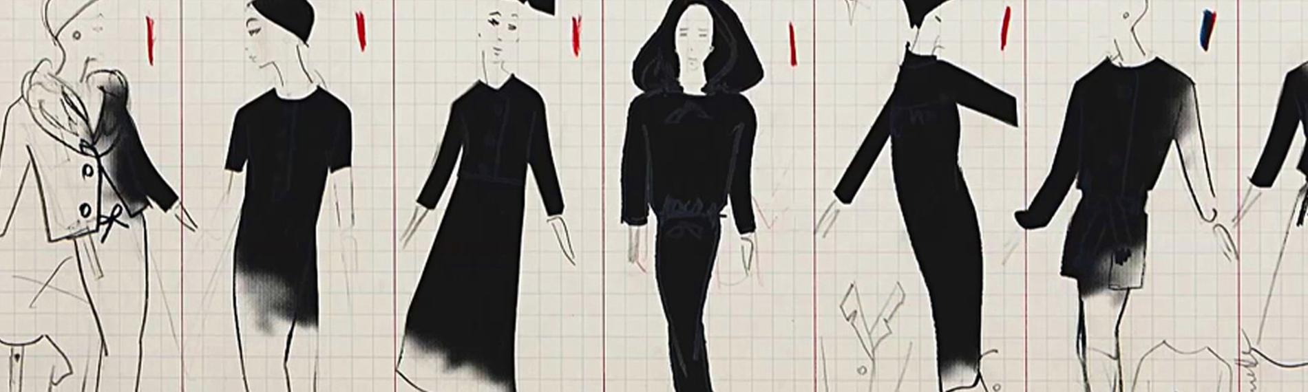 Die Zeichnungen des Christian Dior