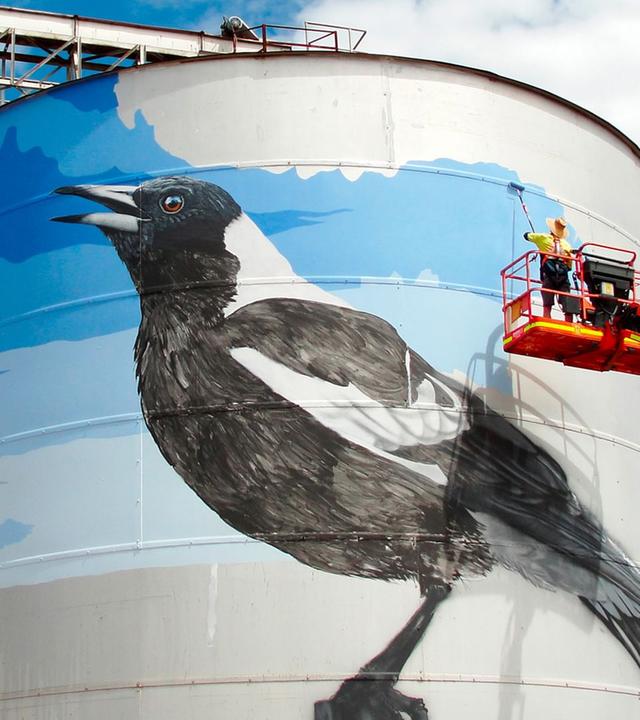 GEO Reportage - Australien: Wenn Kunst auf Silos trifft