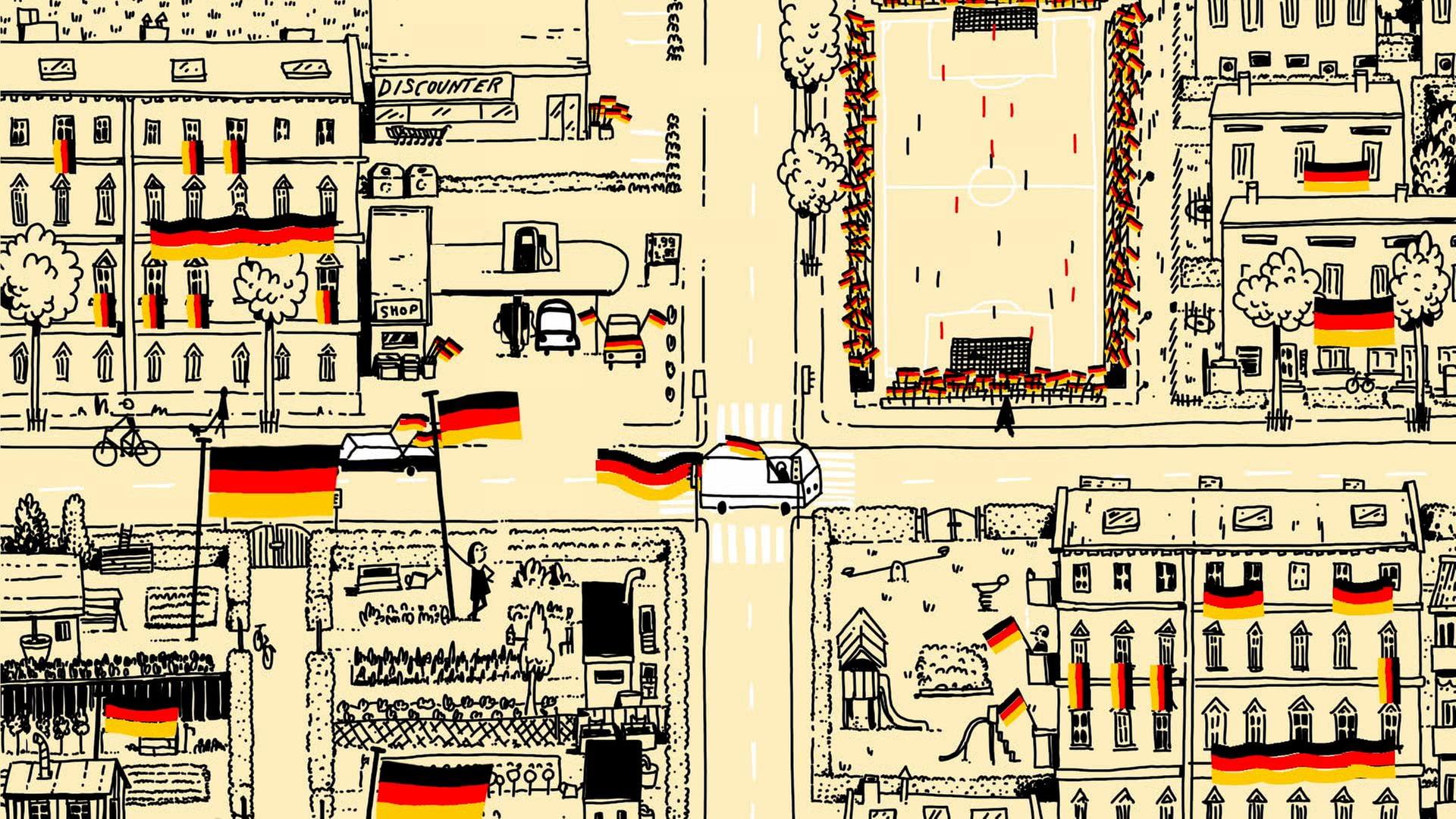 Karambolage - Der Radiosender FIP / Die deutsche Flagge