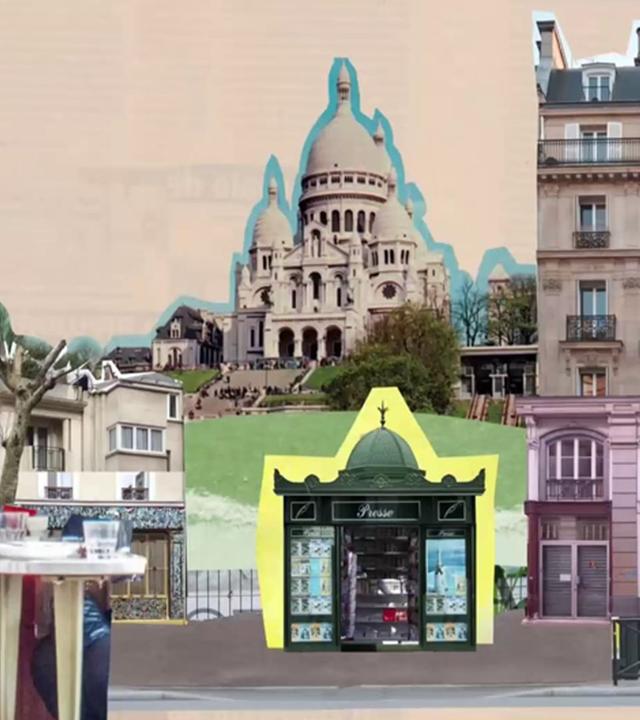 Karambolage - Der Zeitungskiosk / Das Wort "Kiosk" / Die Trinkhalle