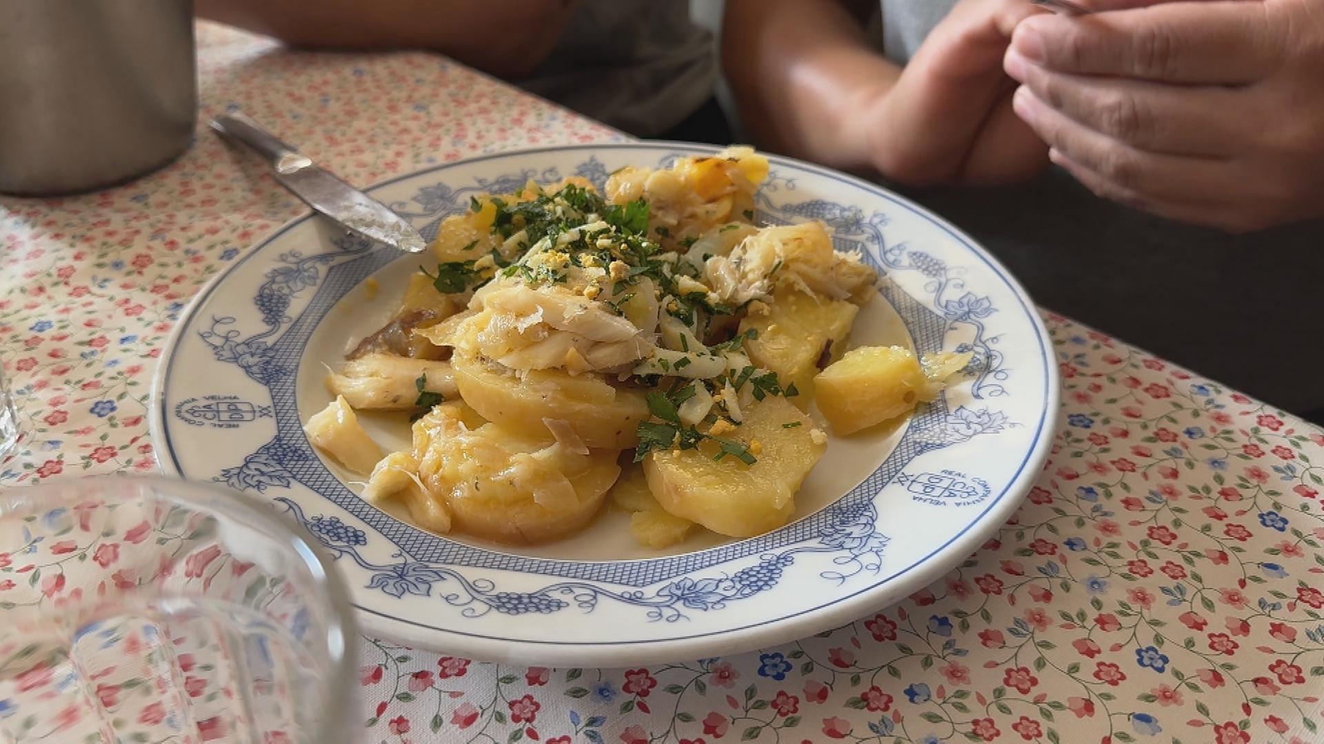 Küchen der Welt - Portugal: Bacalhau à Gomes de Sa
