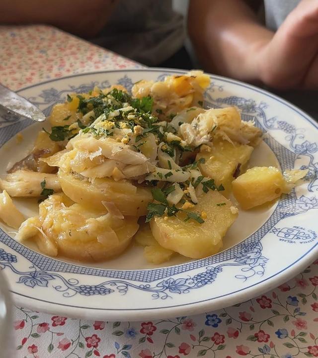 Küchen der Welt - Portugal: Bacalhau à Gomes de Sa
