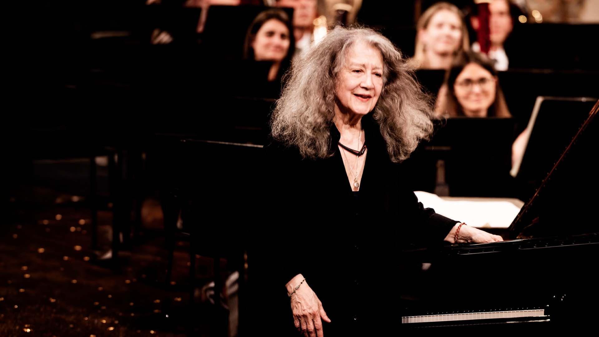 Martha Argerich spielt Schumanns Klavierkonzert in a-Moll - Wien