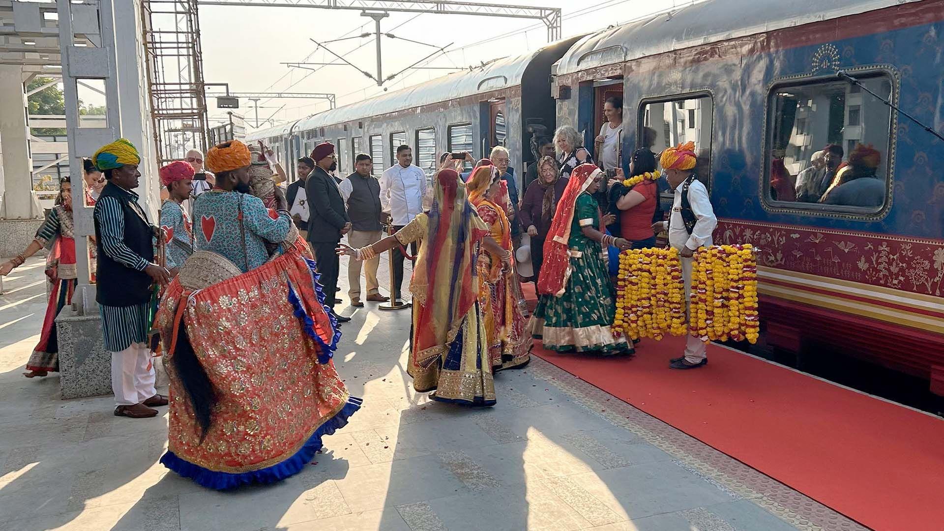 Mit dem Luxuszug durch Indien