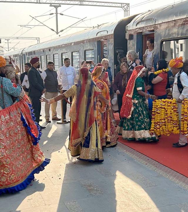 Mit dem Luxuszug durch Indien