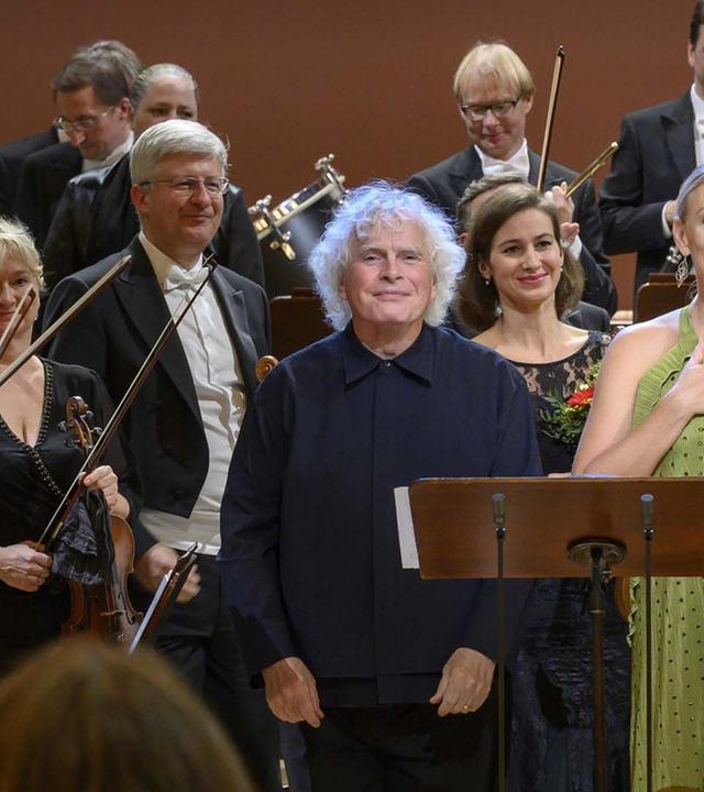 Simon Rattle & Magdalena Kožená in Prag