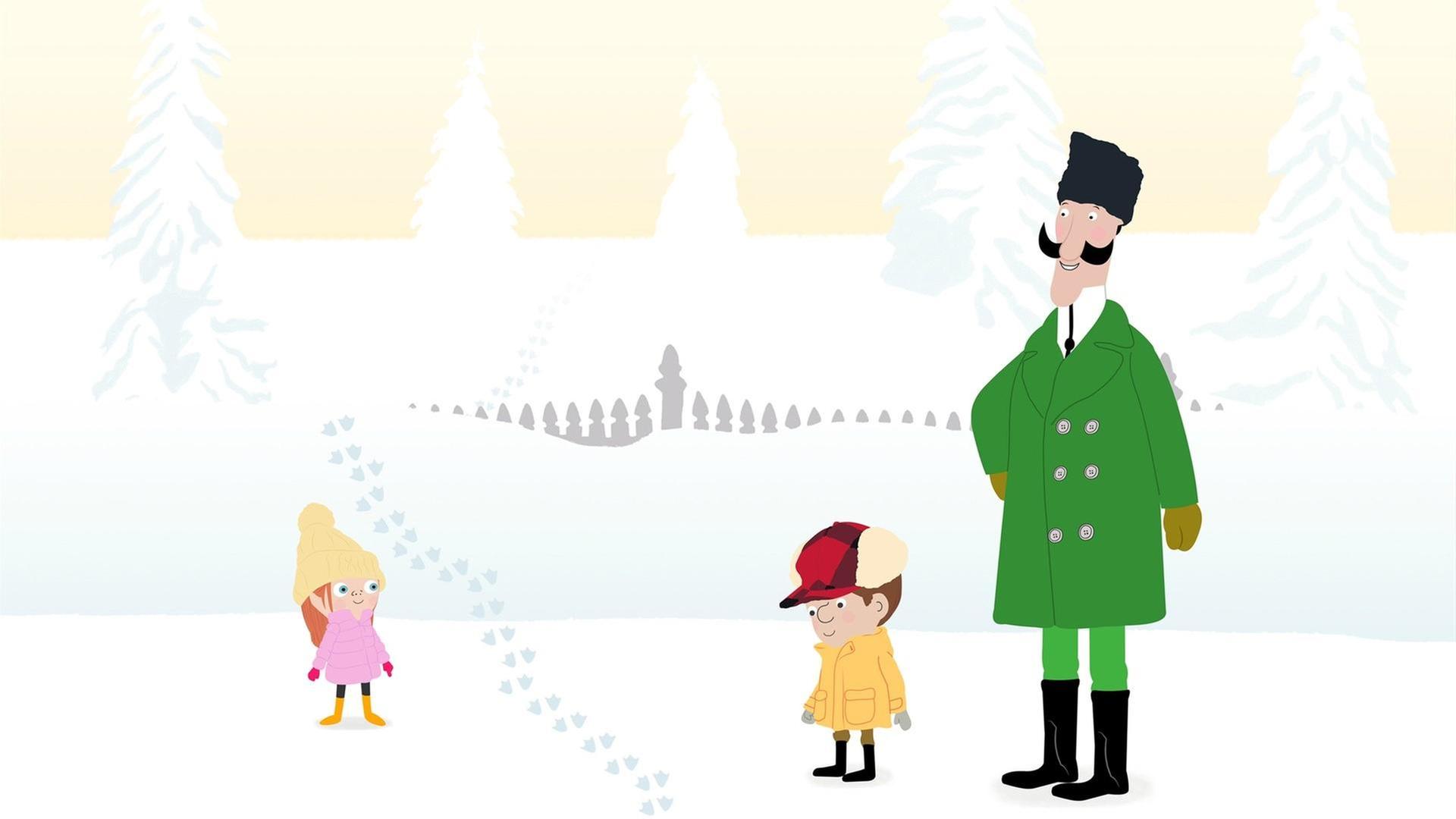 25. Spuren im Schnee