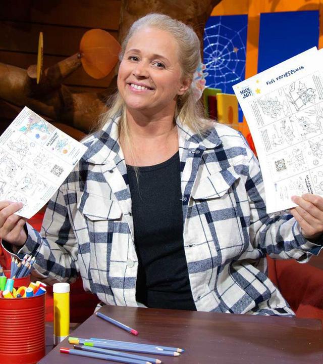 301. Buch basteln bei MACH MiT! - Dienstag