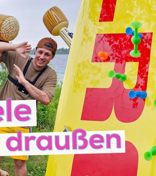 4 Outdoor-Spiele für den Sommer