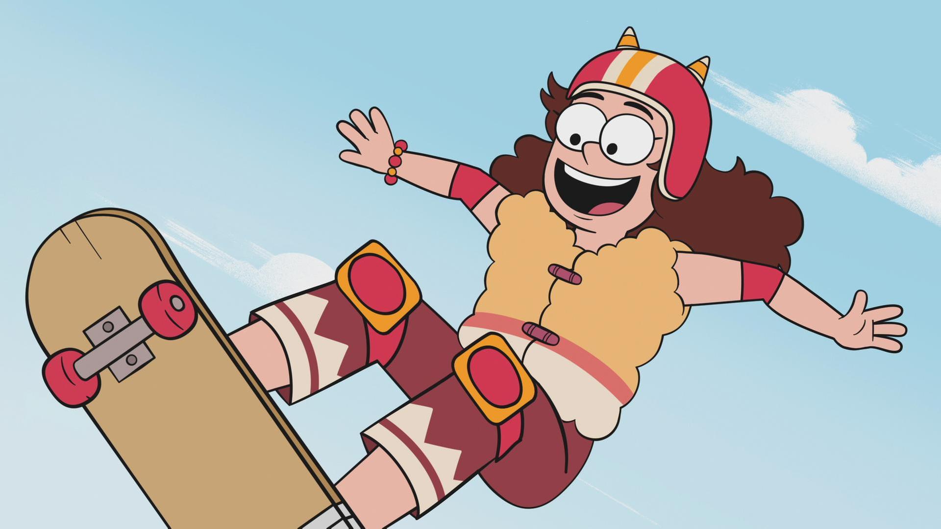 6. Die mit dem Wolf skatet