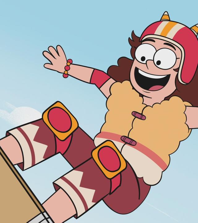 6. Die mit dem Wolf skatet