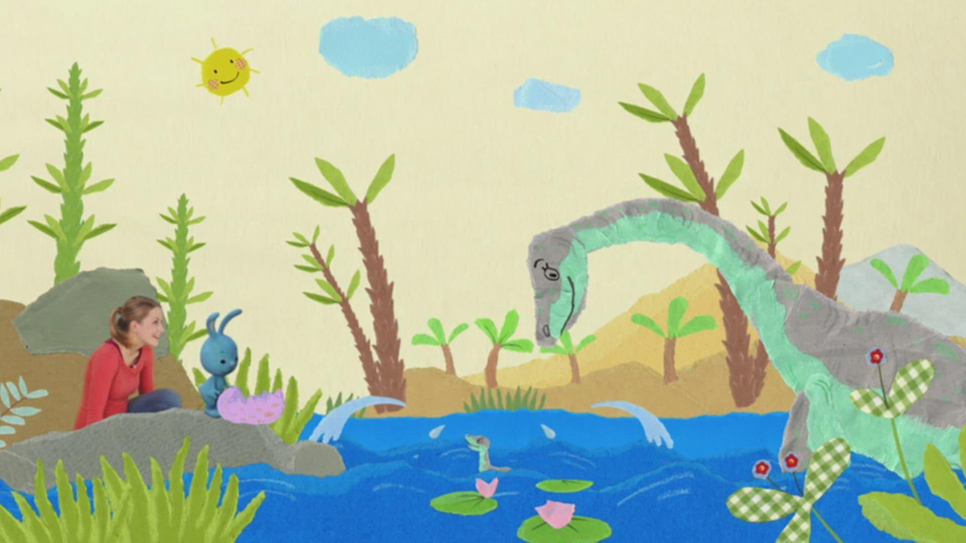 Anni und Kikaninchen retten das Dinobaby