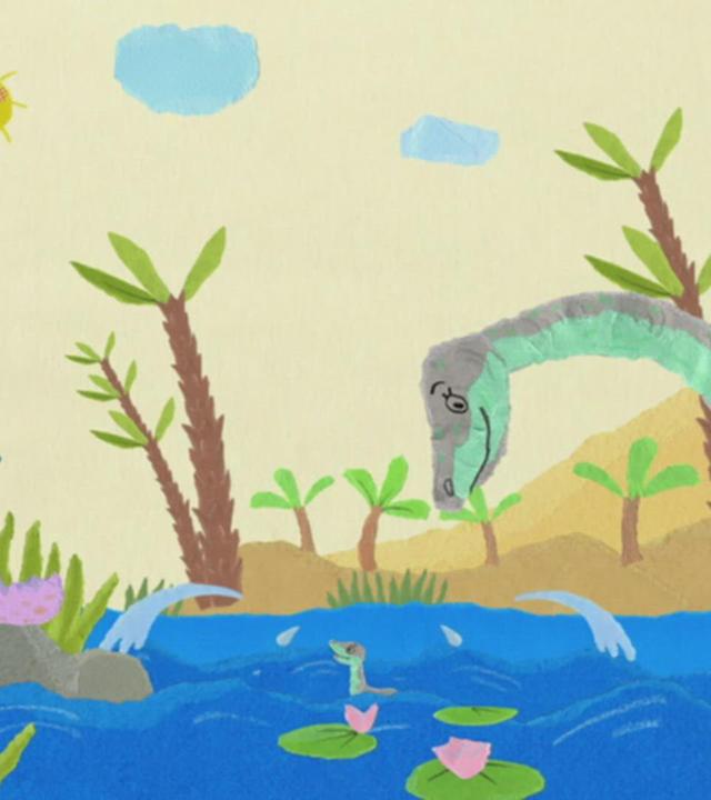 Anni und Kikaninchen retten das Dinobaby