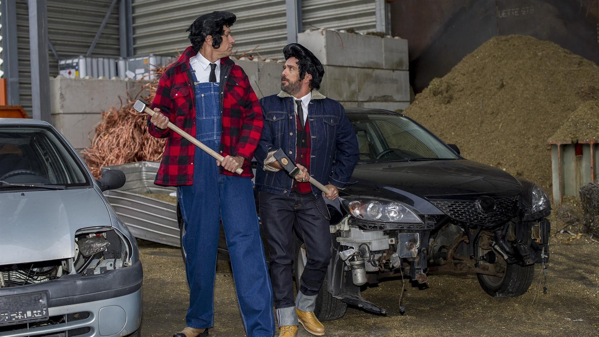 Auf dem Schrottplatz