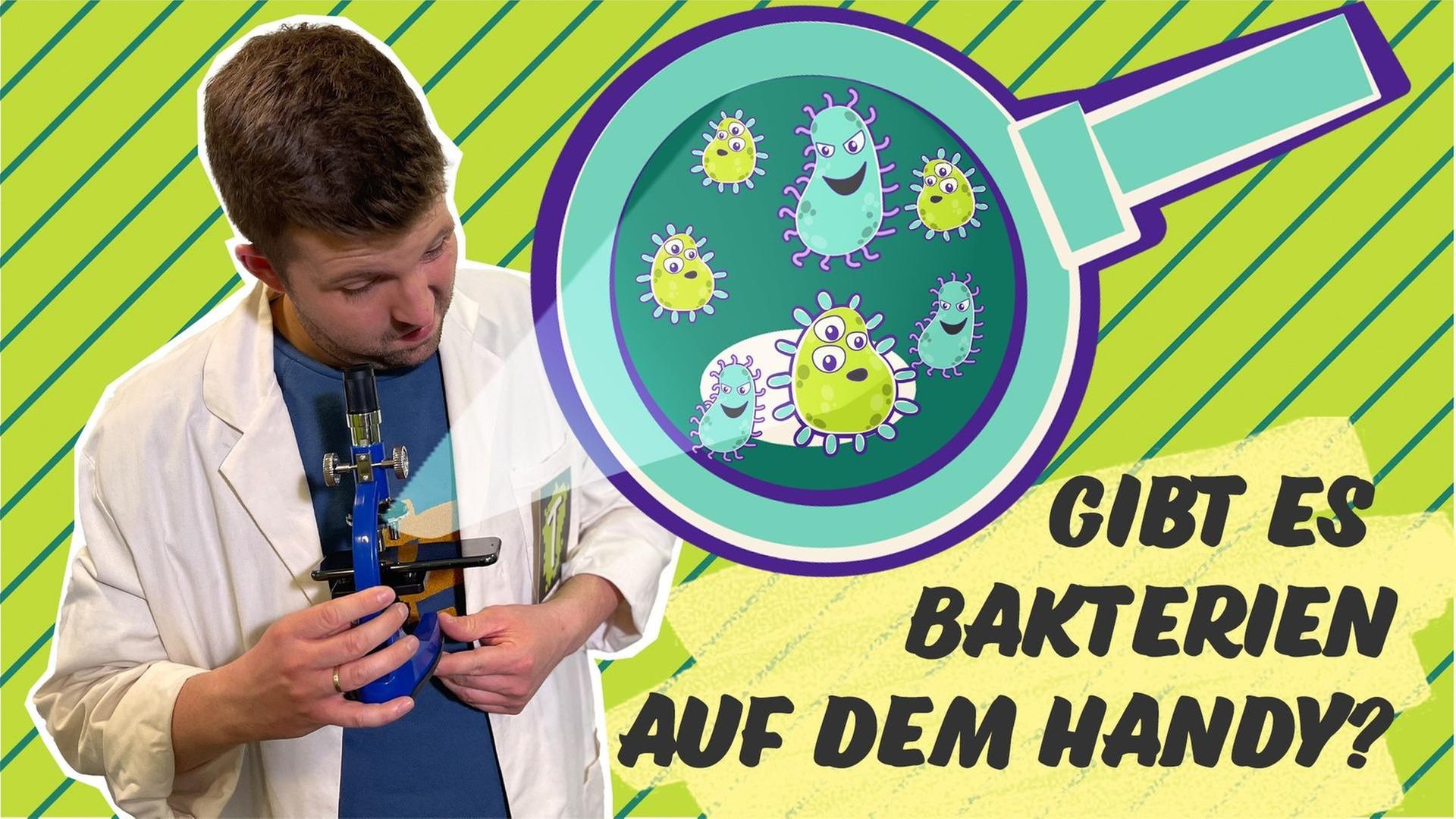 Bakterien auf dem Handy und zu jung für eine App?