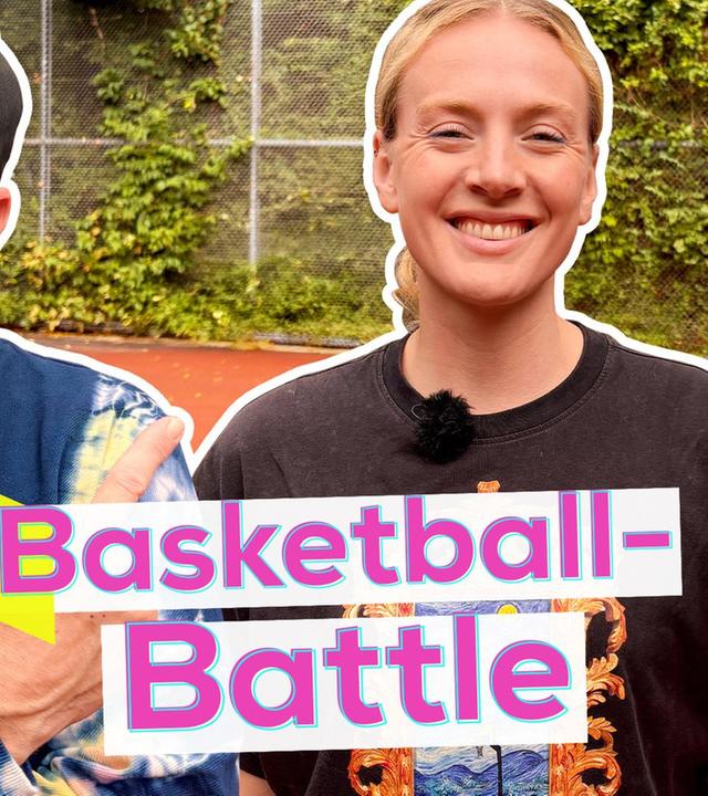 Basketball mit Nationalspielerin Marie Gülich
