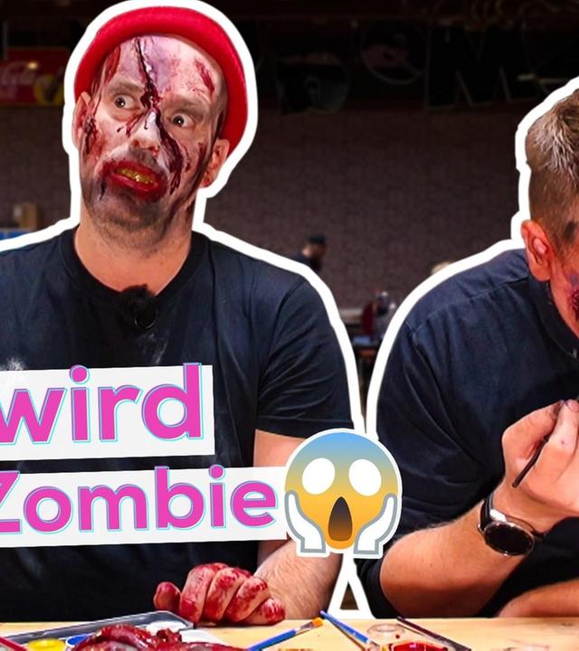 Ben im Praktikum: Erschrecker