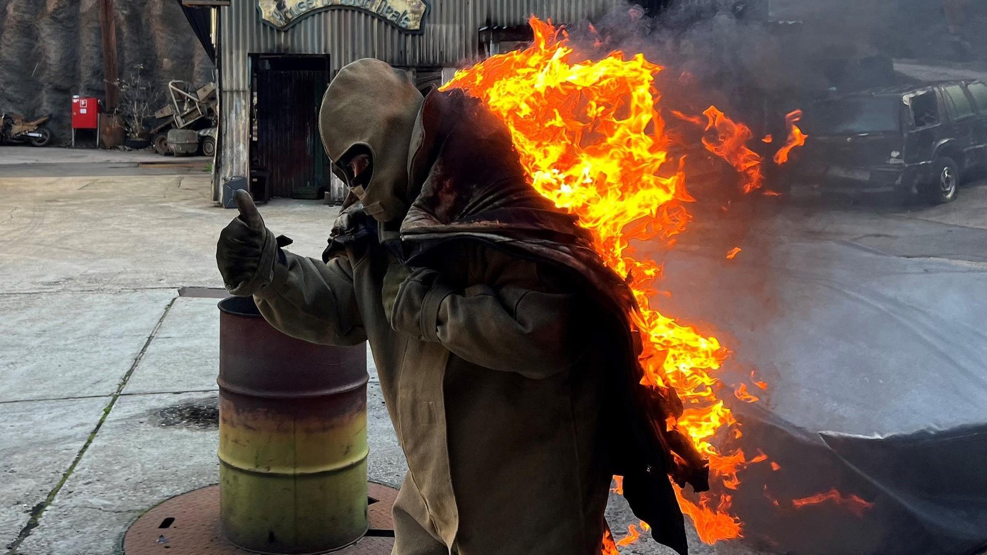 Ben wird Stuntman
