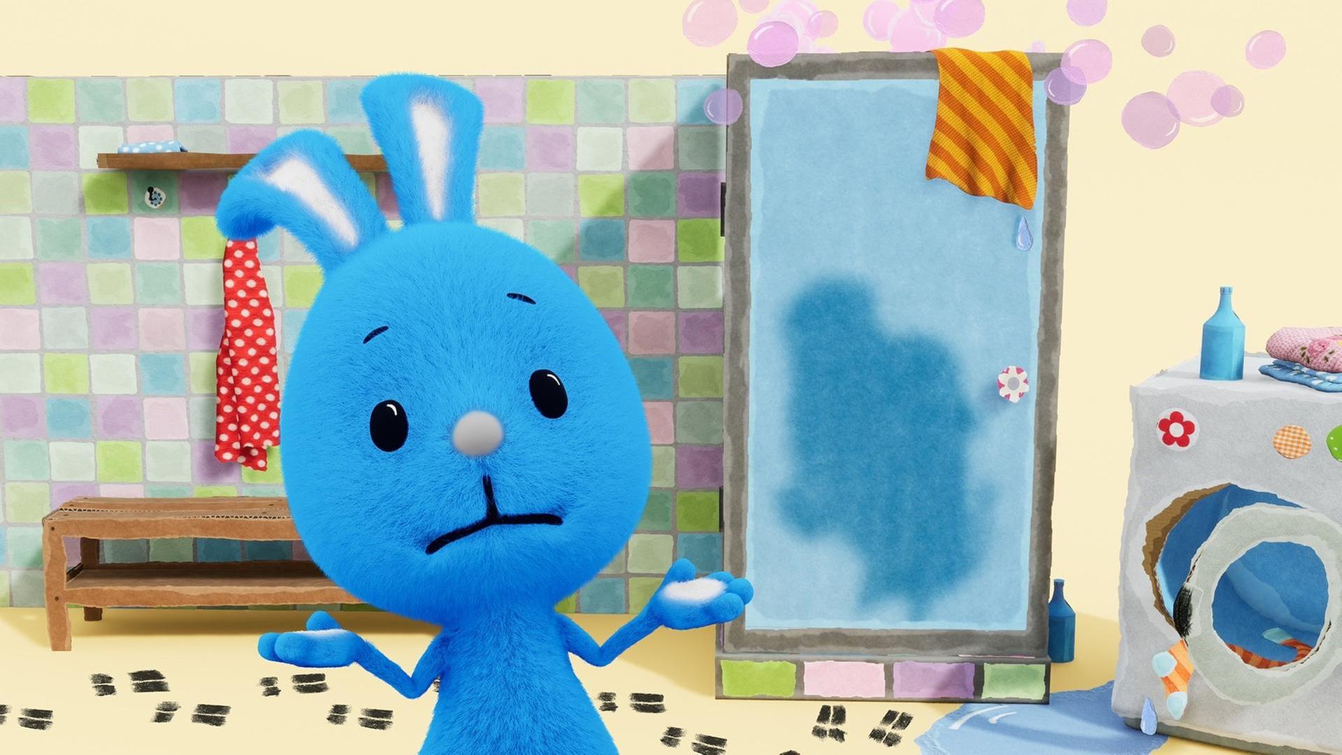 Besuch im Badezimmer