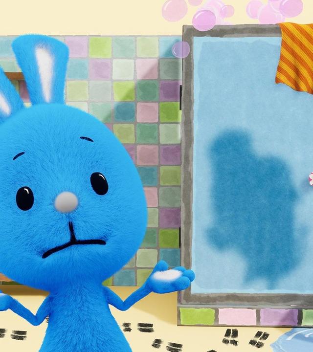 Besuch im Badezimmer