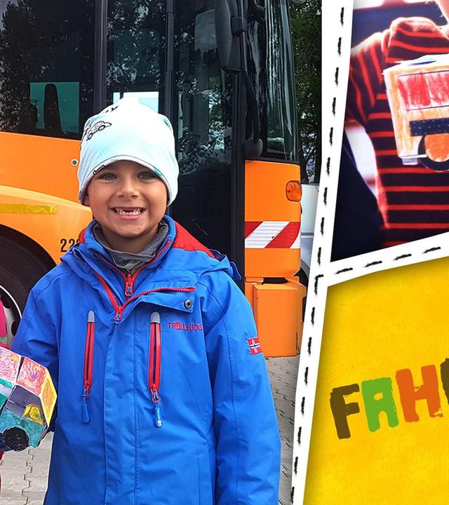 Bus, Müllauto und Traktor - Wir basteln große Fahrzeuge