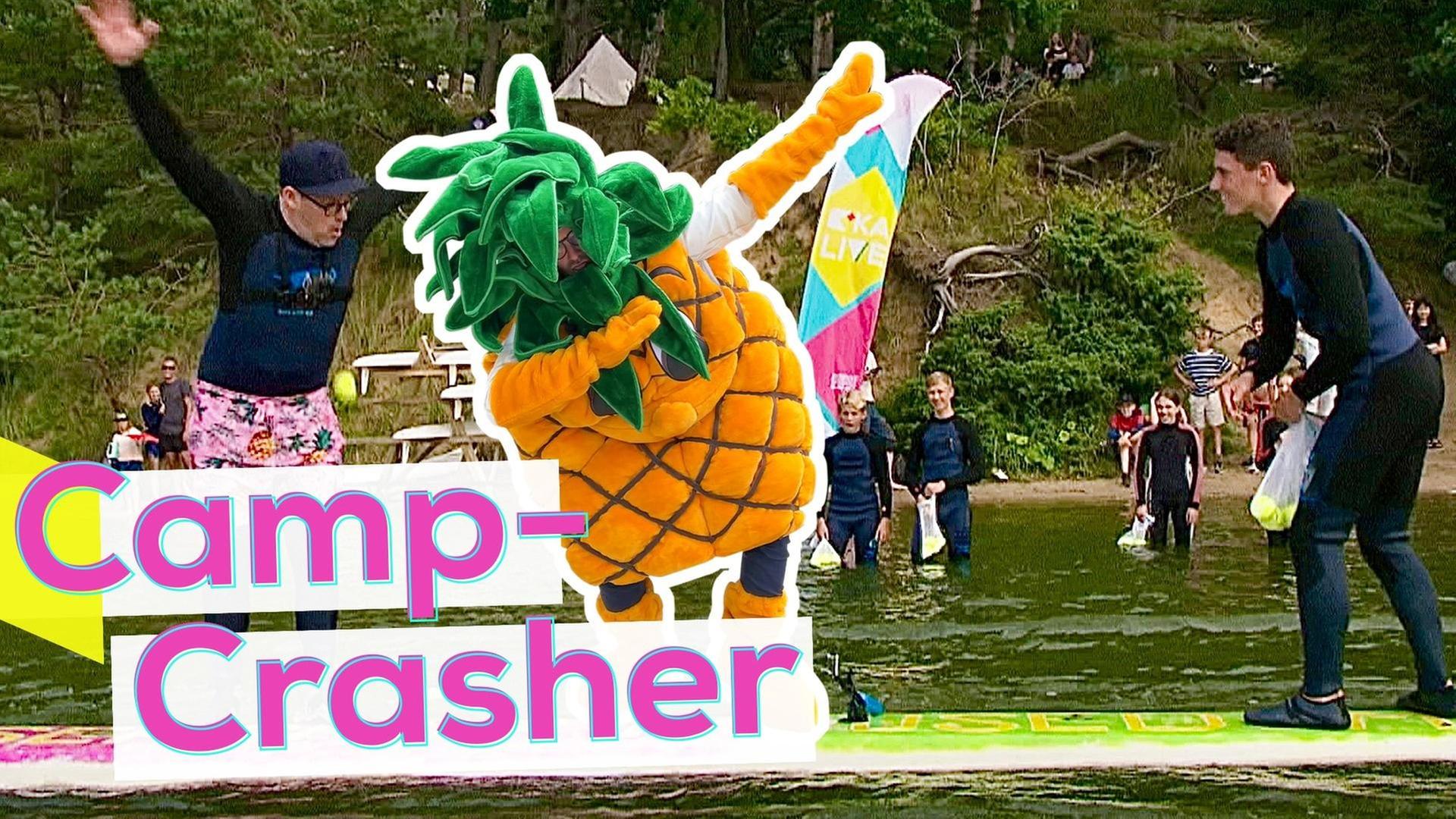 Camp-Crasher: Wassersport