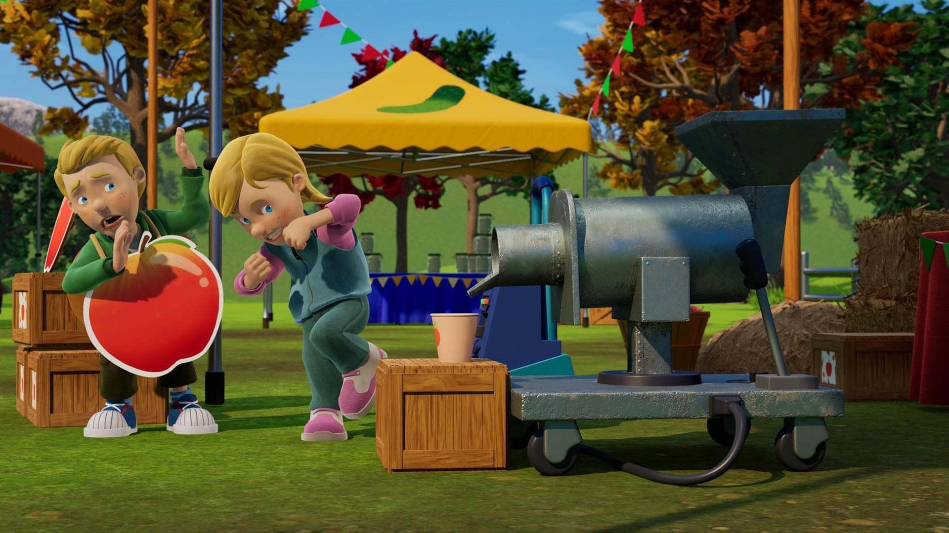 Chaos auf dem Bauernmarkt