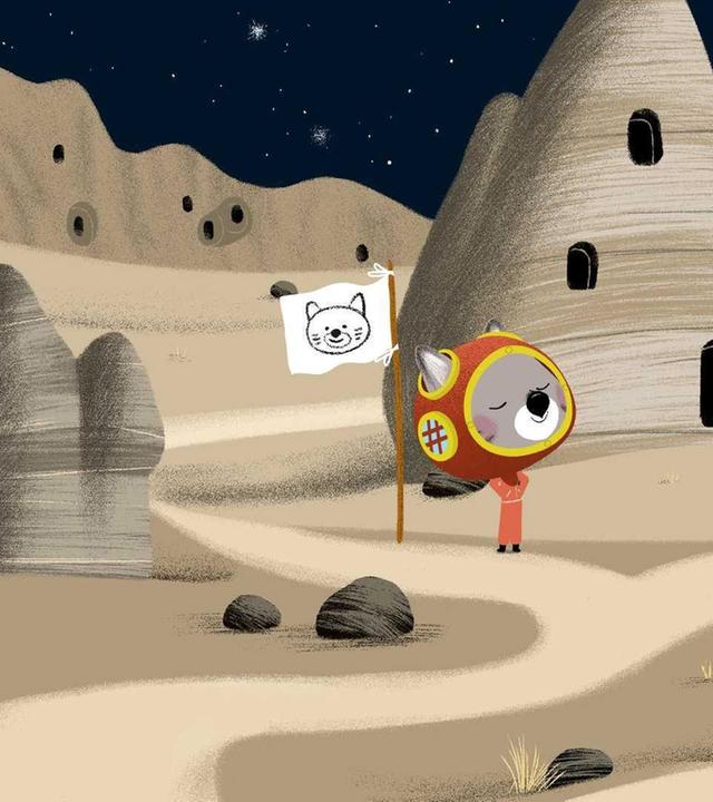 Chavapa auf dem Mond