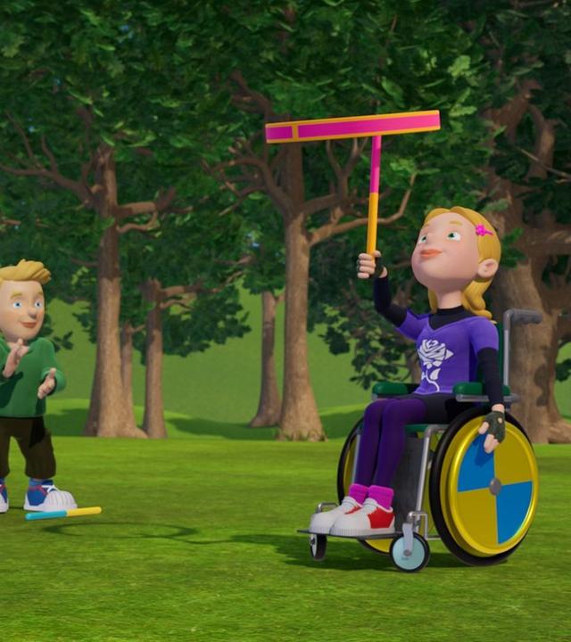 Das große Reifenrollen