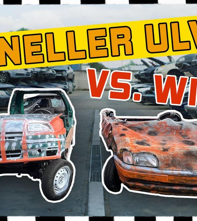 Das kuriose Autowrack Race!
