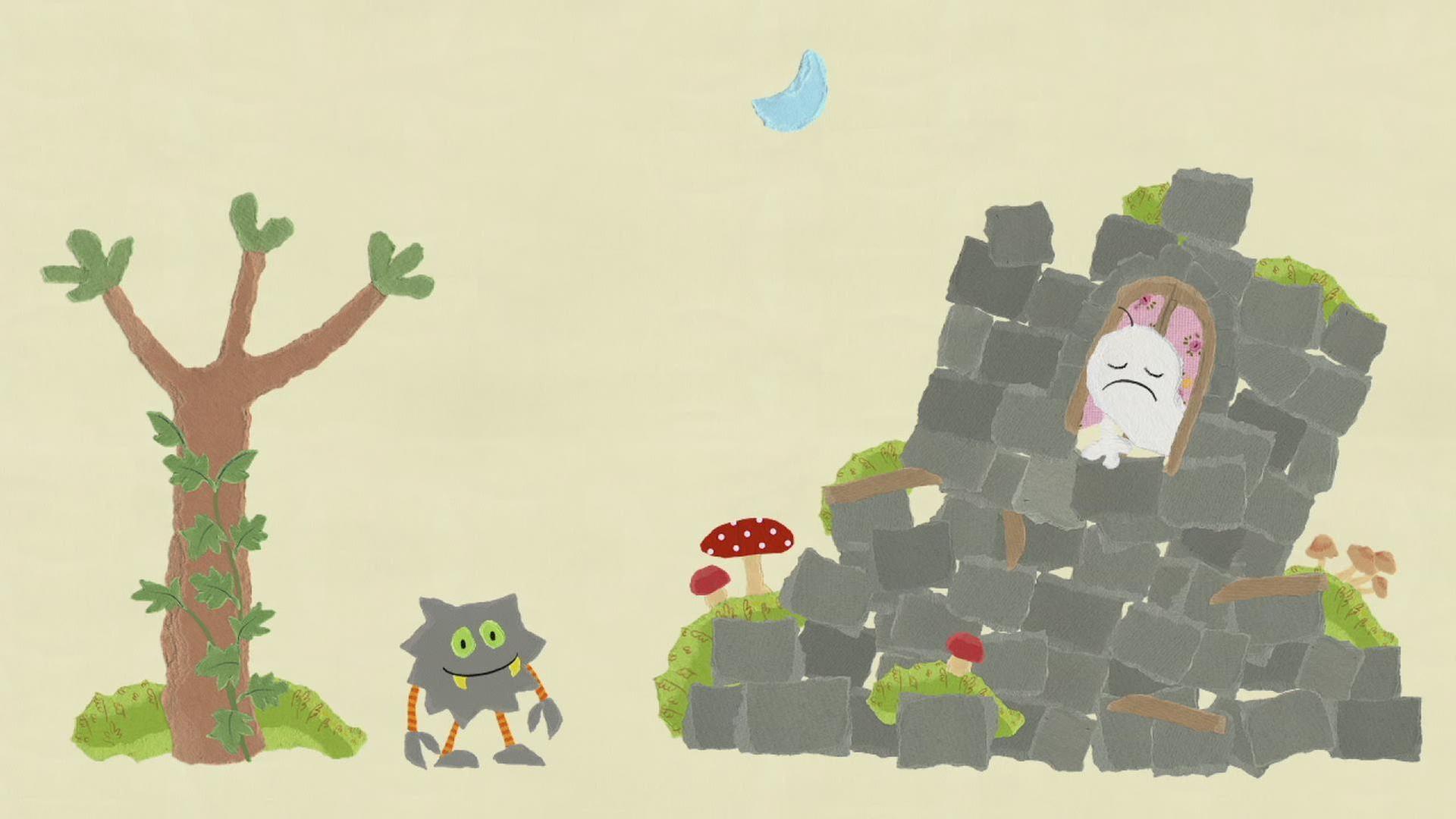 Das Monster besucht seinen Freund