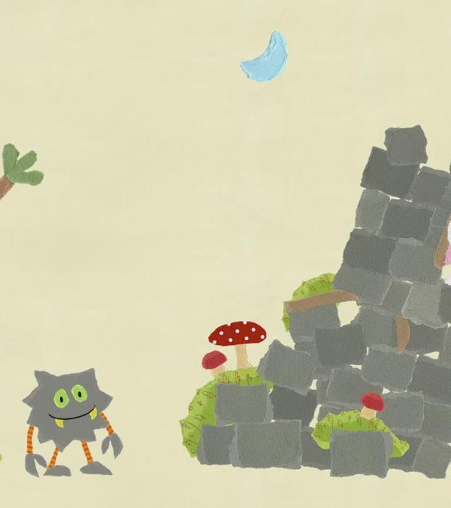 Das Monster besucht seinen Freund