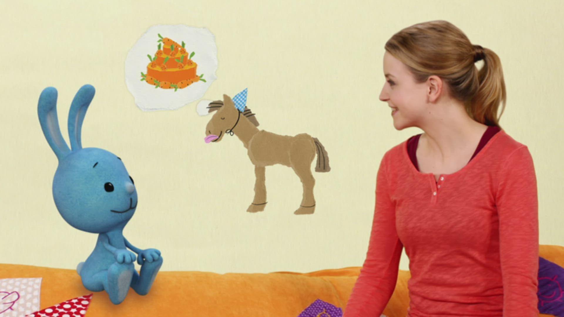 Das Pferd hat Geburtstag