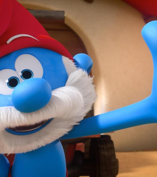 Der doppelte Papa Schlumpf