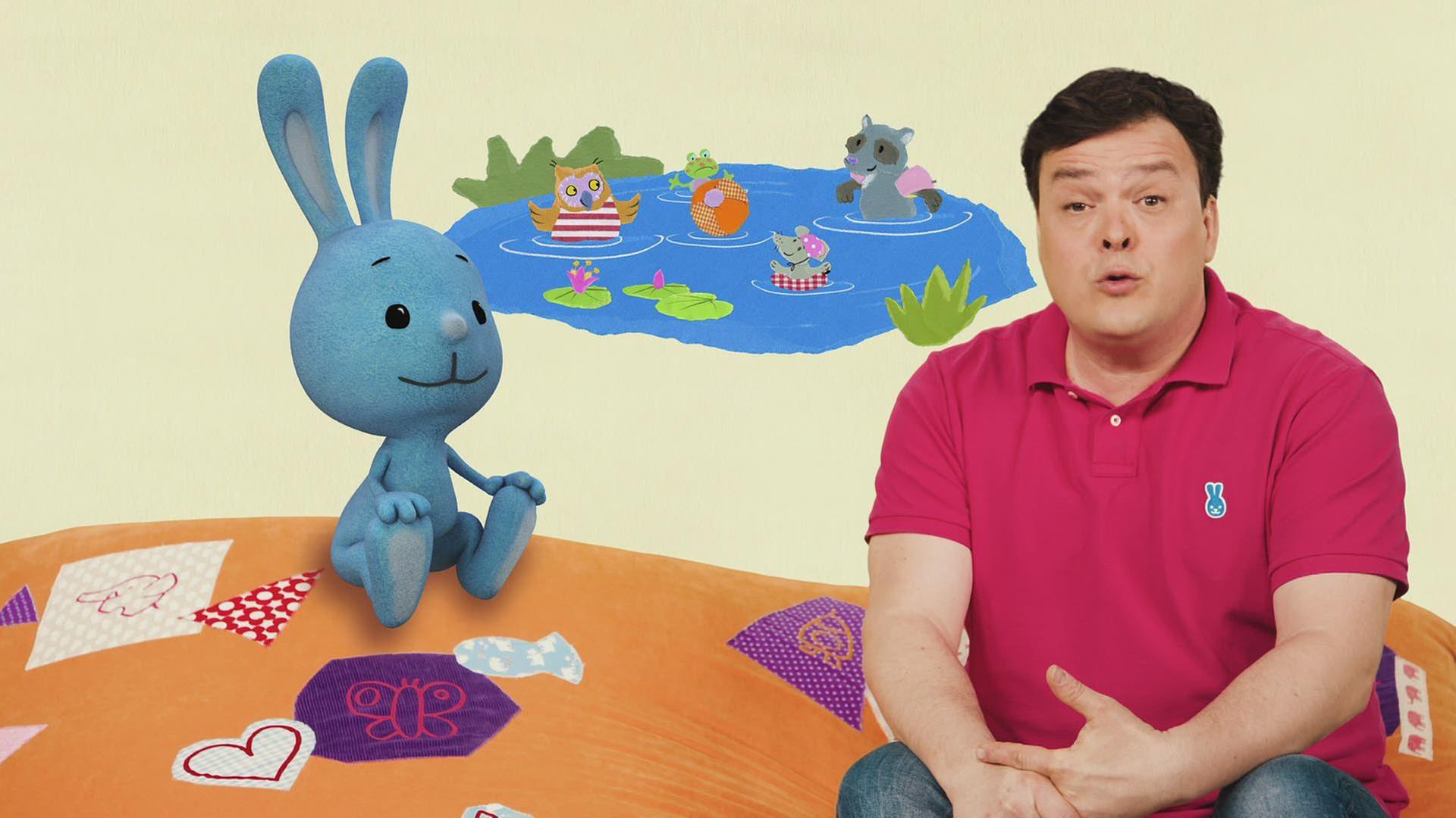 Der Frosch will bestimmen, wer im See schwimmen darf