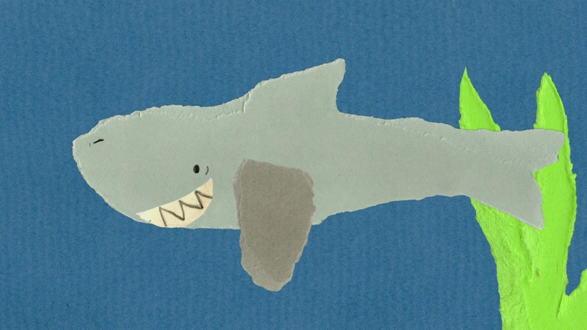 Der Hai braucht einen Zahnstocher