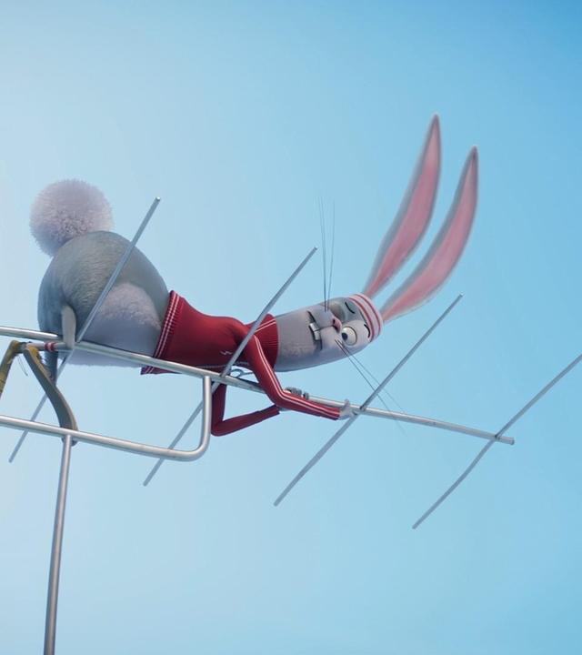 Der Hase auf dem heißen Blechdach