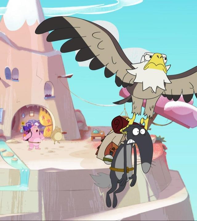 Der Wolf, der die Wolken berühren wollte